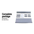 Shoe Rack Cabinet Stackable 10-Tier Grey