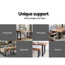 Metal Table Legs DIY Rectangular 40X30CM Set of 2