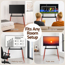 Artiss TV Stand 32-75 inch LED LCD Screen Wooden Floor Easel Height Adjustable