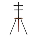 Artiss TV Stand Wooden Tray 24-55" Swivel Height Adjustable