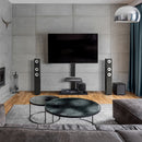 TV Stand Mount Bracket for 32"-70" LED LCD 2 Tiers Storage Floor Shelf