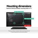 TV Stand Mount Bracket for 32"-55" LED LCD Swivel Tabletop Desktop Plasma