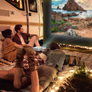 Laser 1080P Outdoor Cinema Bundle 144 Inch