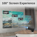 Laser Multi Angle Android LED Projector Black