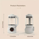 Automatic Nut Milk Maker with Rotating Cleaning Brush