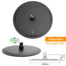 WELS Matte Black 316SUS Dual Shower Set Outdoor Bath System Rainfall 10" Head