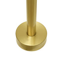 Brushed Gold Bath Tub Mixer Tap Free Standing Faucet Filler Spout Hot Cold Water