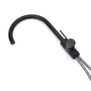 Matt Black Indoor Bathtub Filler Free Standing Mixer Faucet Tap Spout Watermark