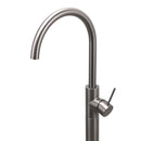 Gun Metal Bathroom Free Standing Hot Cold Water Mixer Tap Bath Tub Filler Spout