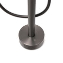 Gun Metal Bathtub Mixer Tap Free Standing Faucet Spout With Handheld Shower Set