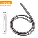 Gun Metal Bathtub Mixer Tap Free Standing Faucet Spout With Handheld Shower Set