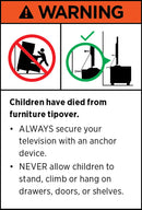 Casa Decor Tulum Rattan Entertainment Unit TV Stand Cabinet Storage Black