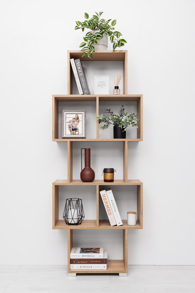 LISBON DISPLAY SHELF - NATURAL OAK