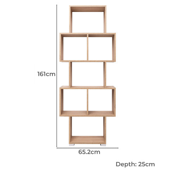 LISBON DISPLAY SHELF - NATURAL OAK