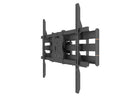 AD-WM-9080 Full Motion Wall Mount -  Displays to 90kg 200lbs, approx. 50" - 100". 980mm 39" extension from wall. Suits 24" stud spacing.