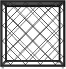 Freestanding Metal Wine Rack for 25 Bottles