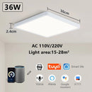 Smart LED Ceiling Lamp Voice Control Alexa