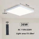 Smart LED Ceiling Lamp Voice Control Alexa