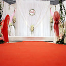 3x3m White Stage Curtain Backdrop