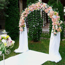 Metal Wedding Arch Garden Arbor Floral Stand Indoor/Outdoor