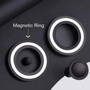 Magnetic Wall Mount Hair Dryer Holder for Dyson - Black Metal