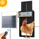 Automatic Chicken Coop Door Solar/Battery/AC 6W Aluminum Copper