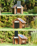 Automatic Chicken Coop Door Solar/Battery/AC 6W Aluminum Copper