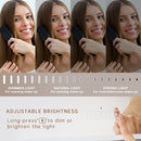 White Bluetooth Hollywood Mirror Rectangle Vanity Wall Light