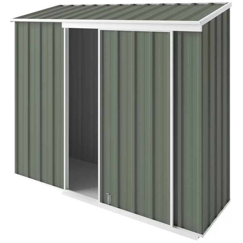 Narrow slider 2.25 x 0.78m mist green