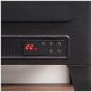 Infrared electric fireplace stove heater