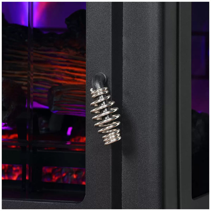 Infrared electric fireplace stove heater