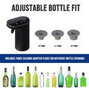 Instant Wine Aerator & Dispenser with Adjustable Bottle Fit