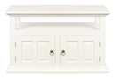 Tasmania 2 Door TV Stand (White)