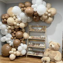 122 X Coffee Balloon Arch Garland Kit Set Party Decor