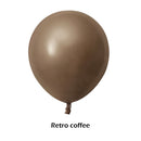 122 X Coffee Balloon Arch Garland Kit Set Party Decor
