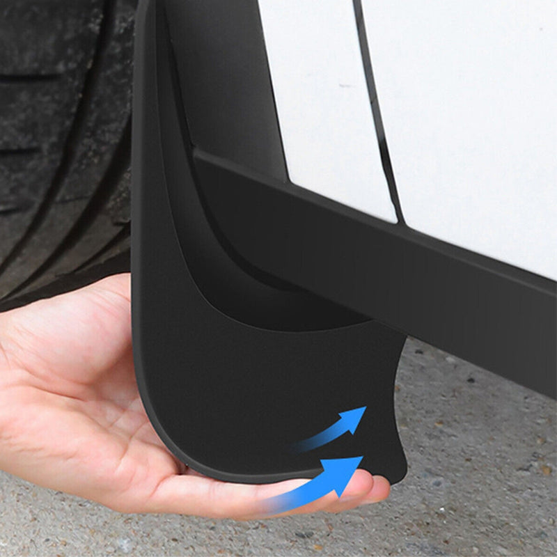 4Pcs Mud Flaps For Tesla Model Y Splash Guards Fender Front Rear TPE Mudguard