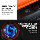 UNIMAC 30KW Portable Industrial Diesel Indirect Forced Air Space Heater