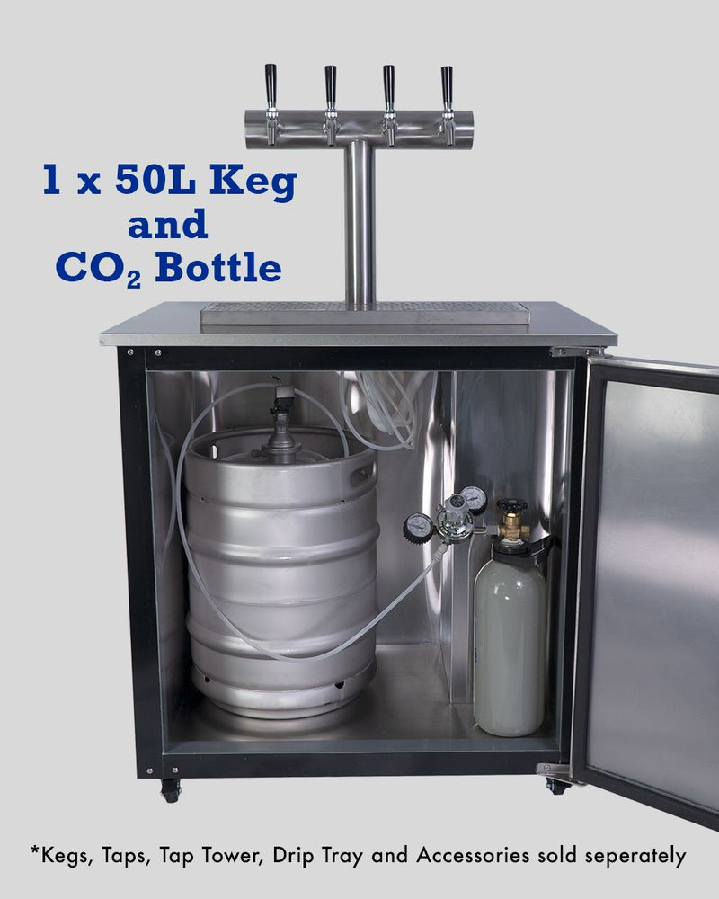 Keg King - KegMaster Solstice - 6 Keg 12volt DC Kegerator