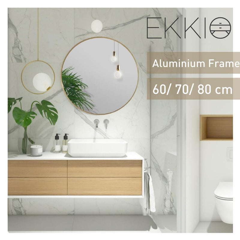 EKKIO Round Mirror No LED (70cm)