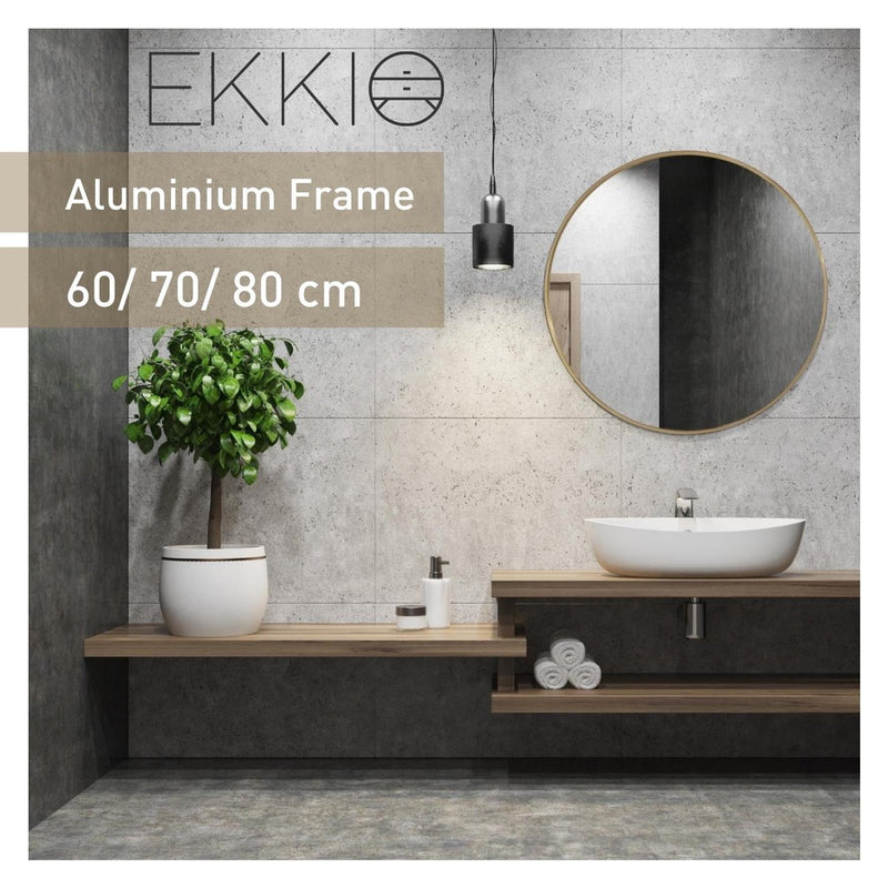 EKKIO Round Mirror No LED (70cm)