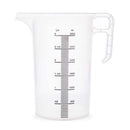 3L Measuring Jug Heavy Duty Clear Plastic Propylene Food Grade BPA 5 Pro-Jug