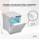5L White Electric Towel Warmer Mini UV Steriliser Cabinet Hot Heater Sanitiser