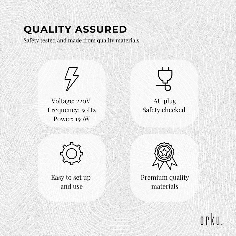 5L Black Electric Hand Towel Warmer Mini UV Steriliser Cabinet Hot Heater Sanitiser