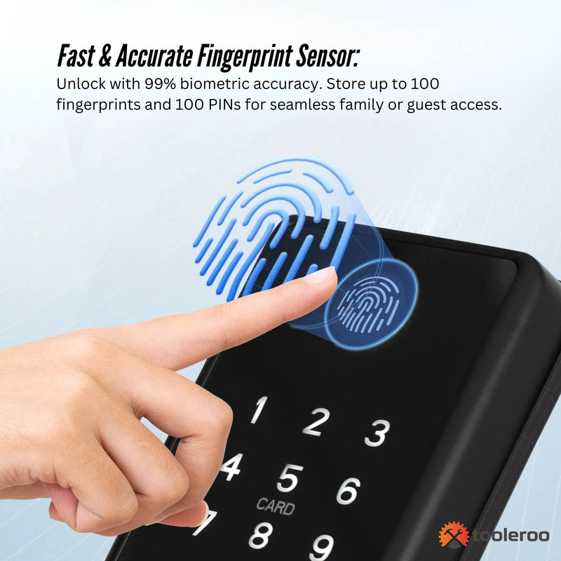 Digital Smart Door Lock Keypad - 5-in-1  Home Entry Security System