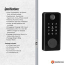 Digital Smart Door Lock Keypad - 5-in-1  Home Entry Security System