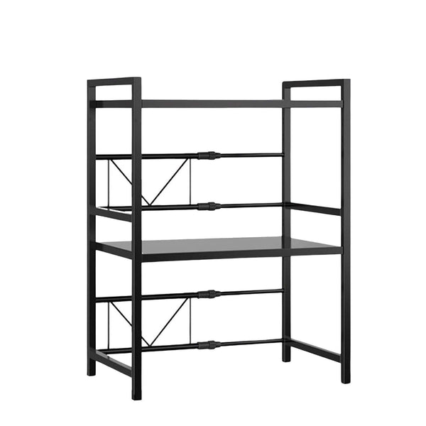 Microwave Double Shelf - Expanding Storage Rack Kitchen Organiser Stand