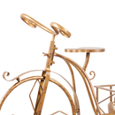 Christabelle Antique Gold Metal Art Iron Wrought Material Bicycle Display Christmas Decor
