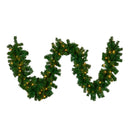 Christabelle 274cm Chadwick Green Pre-Lit Christmas Garland