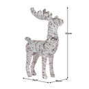 Christabelle 112cm Animated Reindeer Christmas Led Lights Tinsel Xmas Decor