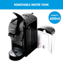 Pronti HomeMaid 3-in-1 Coffee Machine Multi-Capsule Pods and Ground Coffee Nespresso & Caffitaly Compatible CM-511HM